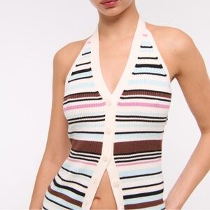 Abercrombie Knitted Halter Top